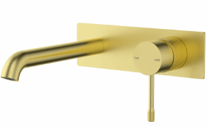 Linie Wall Basin Mixer Trim Kit Brushed Gold