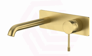 Linie  Wall Basin Mixer  Trim Kits in Brushed Nickel,220mm spout
