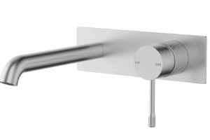 Linie Wall Basin Mixer Trim Kit Brushed Nickel