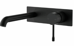 Linie Wall Basin Mixer Trim Kit Matt Black