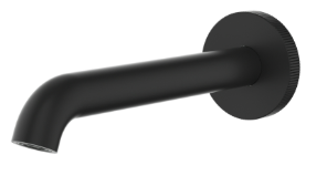 Linie Spout Matt Black 220mm