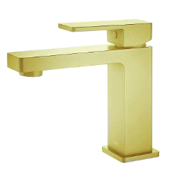 Ceram Basin Mixer Brushed Gold