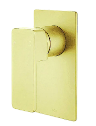 Ceram Wall Mixer Brushed Gold