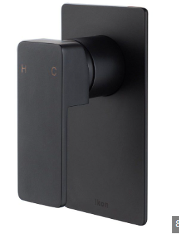 Ceram Wall Mixer Matt Black
