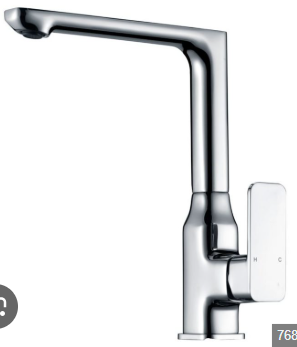 Seto Sink Mixer Chrome / White