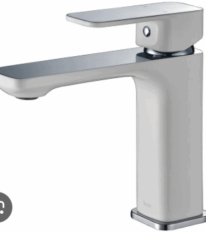 Seto Basin Mixer Chrome / White