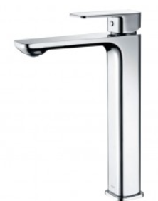 Seto Basin Mixer High Rise Chrome / White