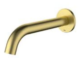 Soko Spout Matt Black,60 mm Cover Plate Lead Free
