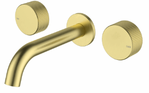 Soko 1/4 Turn C/D Wall Basin Set  Gun Metal