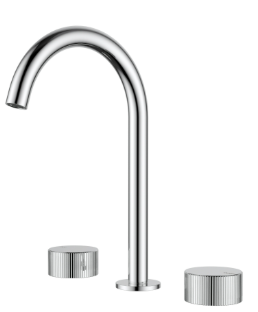 Soko 1/4 Turn C/D  Basin Set Chrome