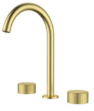 Soko 1/4 Turn C/D Basin Set  Brushed Gold