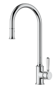 Clasico Sink Mixer Pull-out Chrome / Ceramic Handle