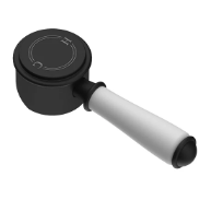 Clasico Basin Mixer Handle Matt Black / Ceramic Handle