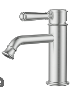 Clasico Basin Mixer Brushed Nickel / Ceramic Handle