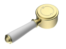 Clasico Wall Mixer Handle Brushed Gold