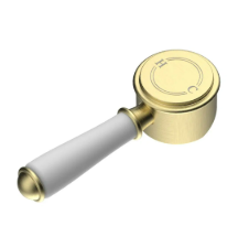 Clasico Wall Mixer Handle Brushed Nickel / Ceramic Handle