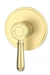 Clasico Wall Mixer Trim Kit Chrome / Ceramic Handle