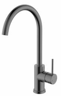 Hali Sink Mixer Gooseneck Gunmetal