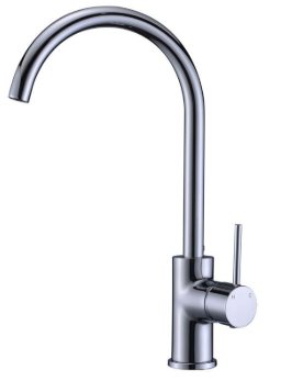 Hali Sink Mixer Gooseneck Matt Black