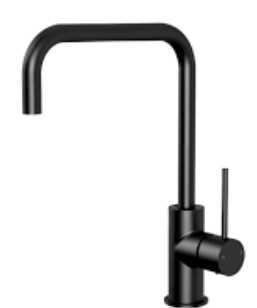 Hali Sink Mixer Squareneck Matt Black