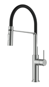 IKON-Hali Brushed Nickel Multifunction Sink Mixer Lead Free