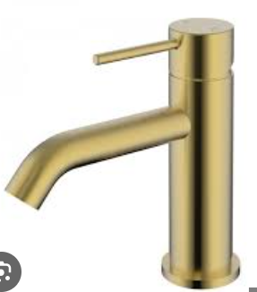 Hali Basin Mixer Brushed Gold