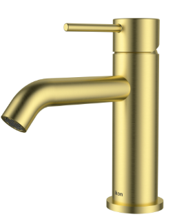 Hali Basin Mixer Brushed Gold Lead Free