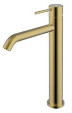 Hali Basin Mixer High Rise Brushed Gold