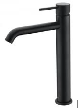 Hali Basin Mixer High Rise Matt Black