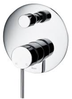 Hali Wall Mixer Diverter Chrome