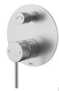 Hali Wall Mixer Diverter Brushed Nickel