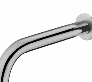 Hali Bath Spout Gun Metal,60mm Cover Plate