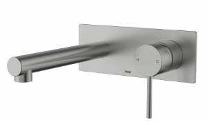 Hali 1/4 Turn C/D Wall Basin Set  Brushed Gold