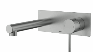 Hali 1/4 Turn C/D Wall Basin Set Matt Black