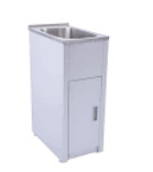 30L Compact Laundry Tub & Metal Cabinet (350 x 560)