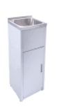 35L Compact Laundry Tub & Metal Cabinet (453 x 557)