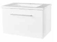 Liberty 750 – 1 Draw Vanity – Wall Hung – PM
