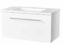 Liberty 900 – 1 Draw Vanity – Wall Hung – PM