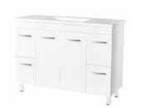 Lucia 1200 Vanity – Legs – PM – SGL