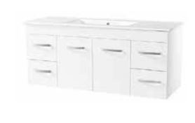 Lucia 1200 Vanity – Wall Hung – VC – SGL