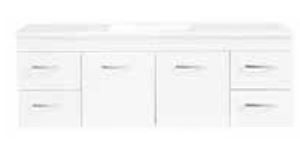 Lucia 1500 Vanity – Wall Hung – PM – SGL