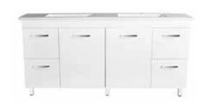 Lucia 1800 Vanity – Legs – PM – DBL