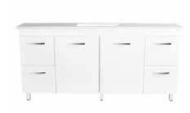 Lucia 1800 Vanity – Legs – PM – SGL
