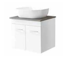 Lucia 600 Vanity – Wall Hung – QS