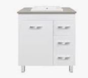 Lucia 750 Vanity – LHD – Legs – QS