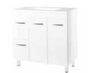 Lucia 900 Vanity – LHD – Legs – PM