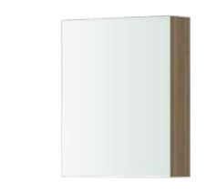 Oak 450 x 600 Plain Shaving Cabinet – 1 Door