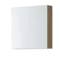 Oak 750 x 720 Plain Shaving Cabinet – 2 Door