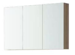 Oak 1200 x 720 Plain Shaving Cabinet – 3 Door