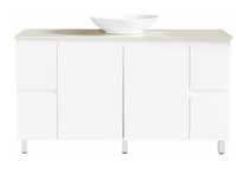 Mystique 1500 Vanity – Legs – SGL – QS